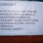 Człowieku nie rzucaj mięsem!